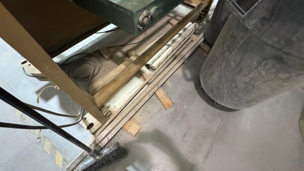 100 Ton, Standard Industrial #AB100-8, Hydraulic Press Brake, 8' overall, 77" between housing, 13" open, 7" - Image 6