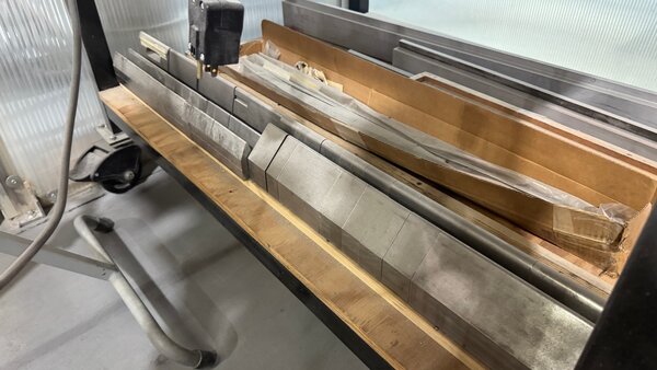 100 Ton, Standard Industrial #AB100-8, Hydraulic Press Brake, 8' overall, 77" between housing, 13" open, 7" - Image 8