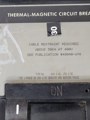 Square D MH36700, I-Line Circuit Breaker, 700 Amp, 600 Volts, 3P, UL & Nema, IEC certified - Image 4