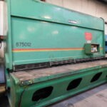 3/4" x 12' Accurshear #875012, hydraulic shear, 36" power back gauge, power blade adjustment, 50 HP, 1985 - Image 2