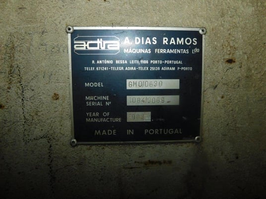 1/4" x 10' Adira #QHO-0630, shear, 30" front operated power back gauge, blade gap adj., 1983 - Image 2