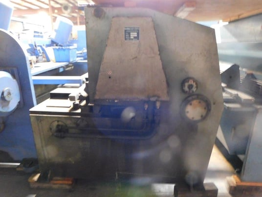 1/4" x 10' Adira #QHO-0630, shear, 30" front operated power back gauge, blade gap adj., 1983 - Image 4