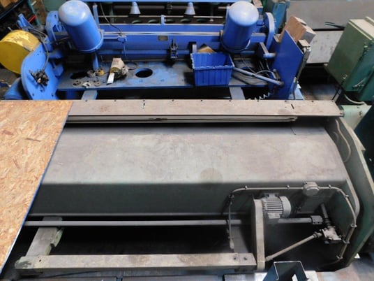1/4" x 10' Adira #QHO-0630, shear, 30" front operated power back gauge, blade gap adj., 1983 - Image 6