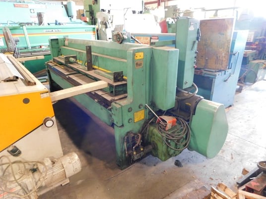 10 gauge x 10' Wysong #1010RD, shear, 24" front operated manual back gauge, 7.5 HP, 60 SPM, 10' squaring arm - Image 5