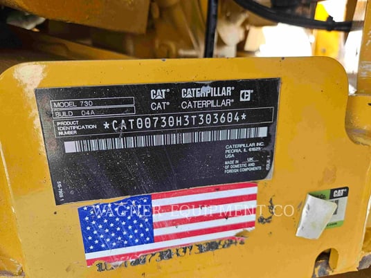 Caterpillar 730, Articulated Truck, 1123 hours, S/N: 3T303604, 2024 - Image 6