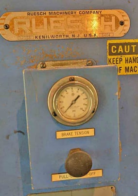 36" Ruesch #N3155, roll type tension stand - Image 7