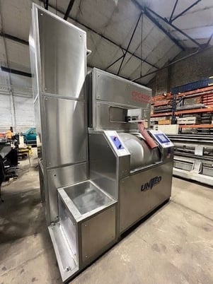 United Surface Solutions #CPC-4000FA, fully automatic deburrer, 4 cu.ft., 2021 - Image 1