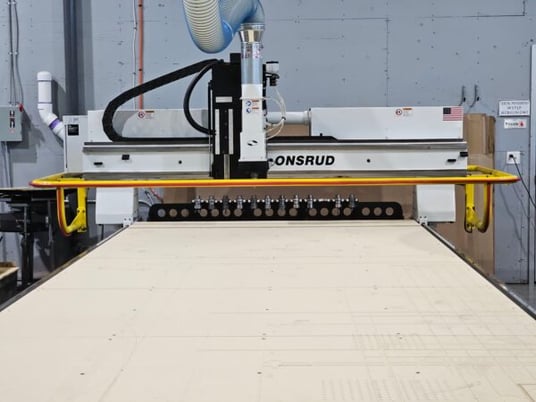 Onsrud #5100M12, CNC Router, w/ Automation Intelligence, 84" X, 204" Y, 9" Z, 24k RPM, 12 HP, 12 ATC, FANUC - Image 2