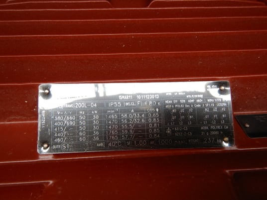 Unused Westfalia Msa200 30 Kw Motor - Image 5