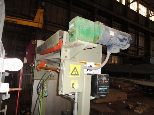 Cincinnati Milacron, 2-Roll Sheet Take-Off, 34" Face x 18" diameter Rolls, 4 diameter x 34" width Pull Roll - Image 4