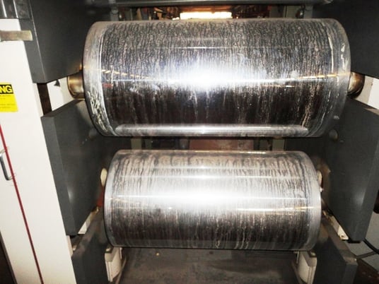 Cincinnati Milacron, 2-Roll Sheet Take-Off, 34" Face x 18" diameter Rolls, 4 diameter x 34" width Pull Roll - Image 7