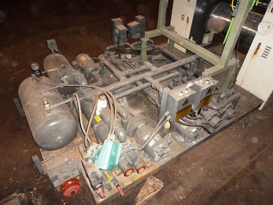 Cincinnati Milacron, 2-Roll Sheet Take-Off, 34" Face x 18" diameter Rolls, 4 diameter x 34" width Pull Roll - Image 8