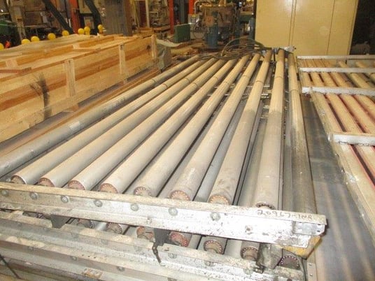 Aluminum Idler Rolls, on Frame, (10) Idlers per Frame, 74" + 84" Individual Idlers, 3.5" O.D. Idler Rolls - Image 2