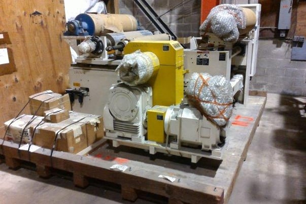 Black Clawson, Extrusion Coating Station, 54" wide capacity, 36" O.D. x 54" width Casting Roll, 16" O.D. x - Image 1