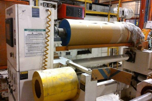 Black Clawson, Extrusion Coating Station, 54" wide capacity, 36" O.D. x 54" width Casting Roll, 16" O.D. x - Image 6