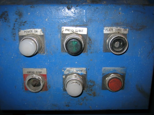 48" Perrin #100-48, Polypropylene Filter Press, (2) Plates, (40) 47 Chambers, 992 sq.ft. Filter Area, 54.8 - Image 7