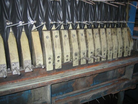 48" Perrin #100-48, Polypropylene Filter Press, (2) Plates, (40) 47 Chambers, 992 sq.ft. Filter Area, 54.8 - Image 9