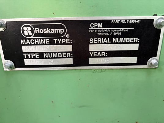 Roskamp #DP900-18, 4-Roll Malt Mill, 20 HP, 1470 RPM, 220/400 V - Image 9
