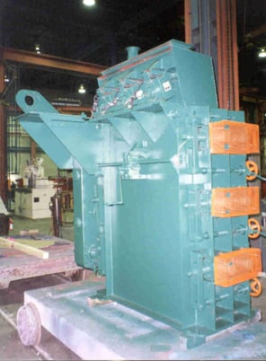 Roskamp #TP1000-42, High Capacity Cracker/Grinder Mill, (3) Pairs of 10" diameter x 42" L Corrugated Rolls - Image 1