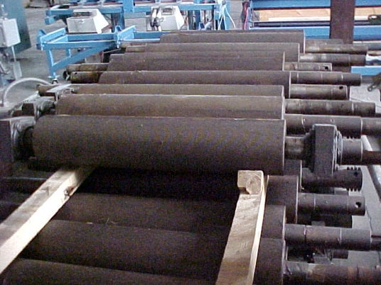Roskamp #TP1000-42, High Capacity Cracker/Grinder Mill, (3) Pairs of 10" diameter x 42" L Corrugated Rolls - Image 3