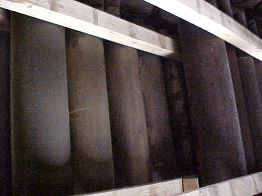 Roskamp #TP1000-42, High Capacity Cracker/Grinder Mill, (3) Pairs of 10" diameter x 42" L Corrugated Rolls - Image 5