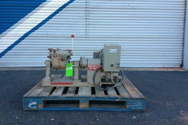 Bramley Beken, Blade Mixer, Stainless Steel, Jacketed, Tilt Discharge, 0.75 gallon, 1 HP, 230-460 V, 1992 - Image 1