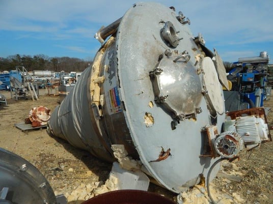 177 cu.ft. Jh Day, Stainless Steel Nauta Mixer, 125 psi @ 353&deg;F Jacket, 1988 - Image 1