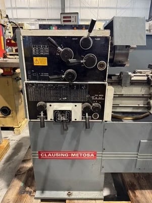 13" x 30" Clausing Metosa #C1330S, engine lathe, 8" Bison 3-jaw chuck, 1.5" bore, 5 HP, 2000 RPM, D1-5 Camlock - Image 5