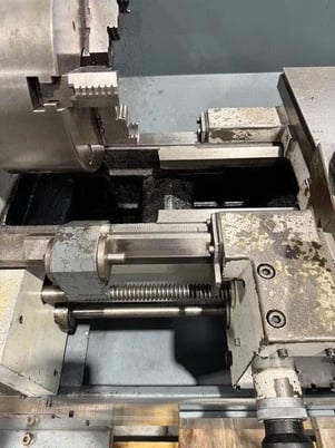 13" x 30" Clausing Metosa #C1330S, engine lathe, 8" Bison 3-jaw chuck, 1.5" bore, 5 HP, 2000 RPM, D1-5 Camlock - Image 7