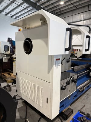 47" x 240" Summit #47-9x240, hollw spindle lathe, 25" 3-jaw chuck, 9" bore, A2-15, Newall 2-Axis digital read - Image 3