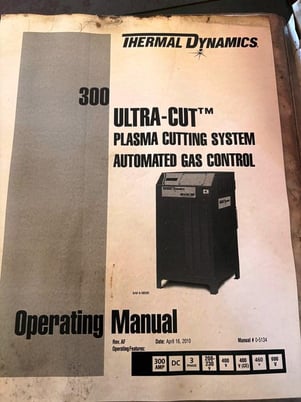 Koike Aronson #PLP-X3100, flame cutter, 10' x 24' water table, 2 torches, 1 oxy fuel head, 2010 - Image 3