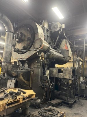 1600 Ton, Ajax #1600, straight side forging press, 12" stroke - Image 2