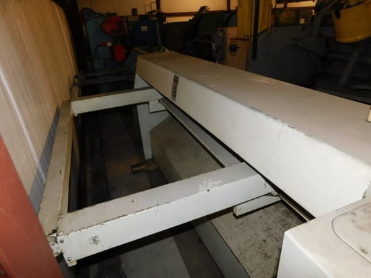 11 gauge x 6' Guifil #GH-320, hydraulic shear, 24" power back gauge, support arms, 5.5 HP, 1995 - Image 2