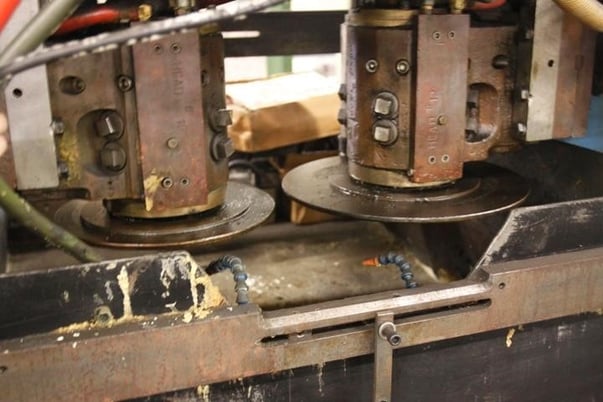 264 KVA Federal, rotary seam welder, 10" wheel, 6" air operated roller bearing, 440 V. - Image 4