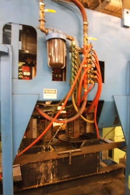 264 KVA Federal, rotary seam welder, 10" wheel, 6" air operated roller bearing, 440 V. - Image 5
