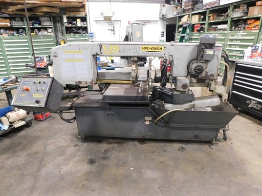 13" x 18" Hyd-Mech #S20-Series-III, horizontal band saw, 14'10" x 1" blade, 3 HP, 60&deg; miter, 2007 - Image 1