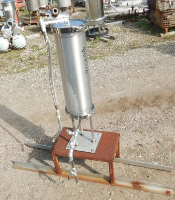 8" x 26" Stainless Steel Cartridge Filter - Image 2