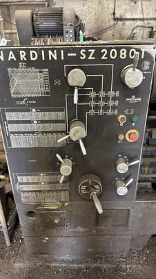 20" X 80" Nardini #SZ-2080T, Engine Lathe, 12 HP, 3" bore - Image 9