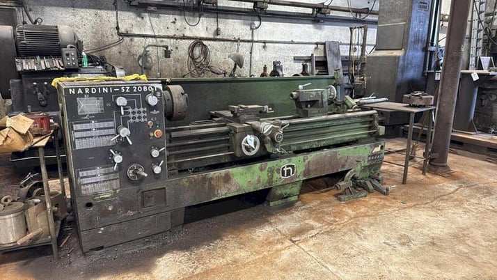 20" X 80" Nardini #SZ-2080T, Engine Lathe, 12 HP, 3" bore - Image 10