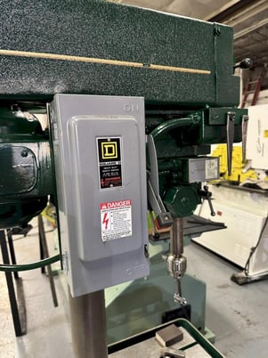 Clausing #2277, variable speed Drill Press, 3ph - Image 5