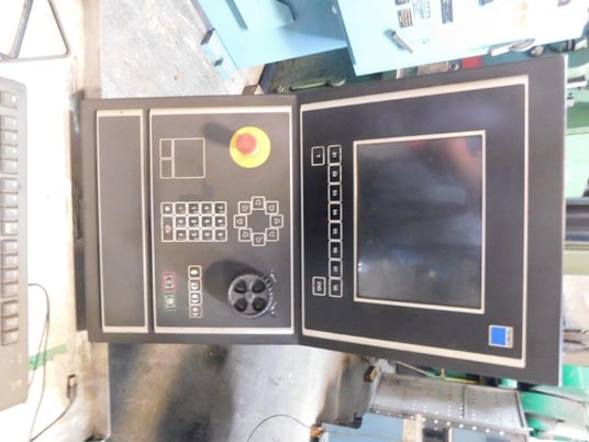 93 Ton, Trumpf #V85, press brake, Delem CNC Control, 6.8'OA, 6-Axis back gauge, 7.5 KW, 2005 - Image 9