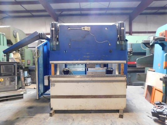 93 Ton, Trumpf #V85, press brake, Delem CNC Control, 6.8'OA, 6-Axis back gauge, 7.5 KW, 2005 - Image 10