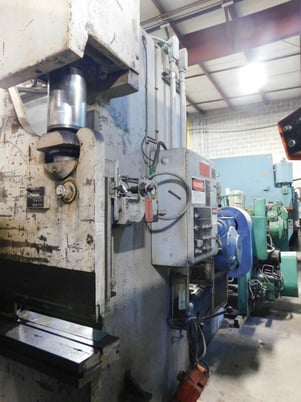 225 Ton, Pacific #J225-12, press brake, 12' overall, die holder, 1998 - Image 1