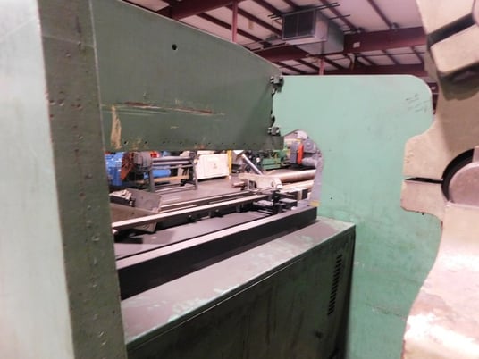 55 Ton, Promecam #RG5020, press brake, 6.8'OA, manual back gauge - Image 1