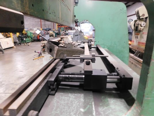 55 Ton, Promecam #RG5020, press brake, 6.8'OA, manual back gauge - Image 4