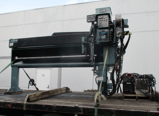 8' Jetline #LWS-96Z, longitudinal seam welder - Image 1
