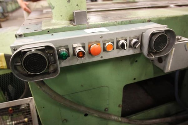 150 Ton, Tishken #CO28-8120, Cut-a-Matic pre-blank press, 1-1/2"stroke, 15-3/4"SH - Image 3