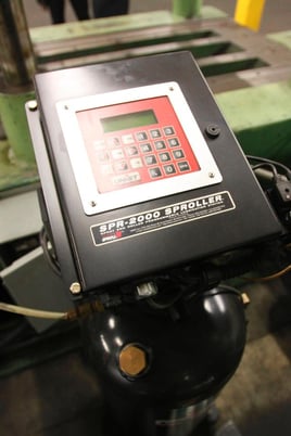 150 Ton, Tishken #CO28-8120, Cut-a-Matic pre-blank press, 1-1/2"stroke, 15-3/4"SH - Image 5