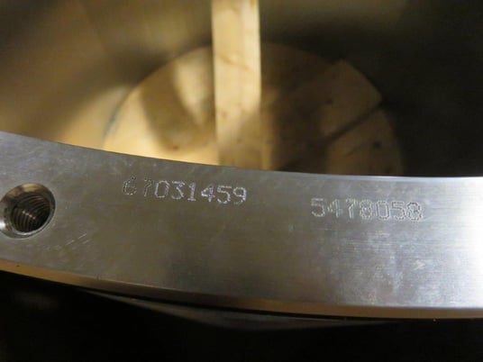 Voith #VPS25, Slotted C-Bar Basket Screen, 0.12" Slots, 39.4" I.D., 42" O.D., 38.25" Tall - Image 6