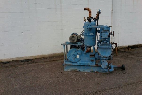 90 GPM @ 660 psi, Abel #FOG522-17/7.5, High Pressure Carbon Steel Pump, 170 mm Piston diameter, 100 liter - Image 8